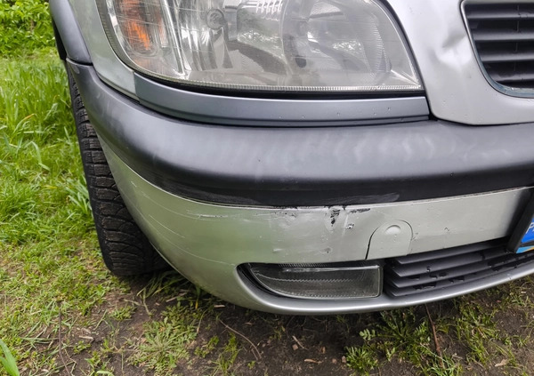 Opel Zafira cena 9000 przebieg: 232629, rok produkcji 2002 z Warszawa małe 301